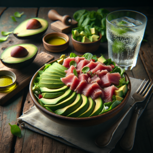 Avocado and Tuna Salad: A High-Protein, Low-Carb Meal