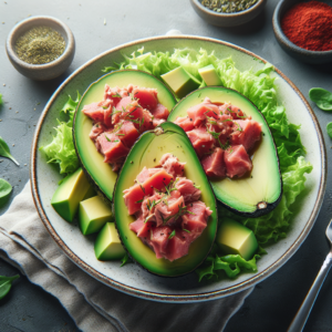 Avocado and Tuna Salad: A High-Protein, Low-Carb Meal