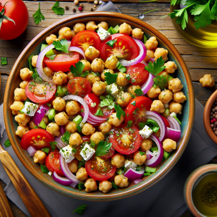 Chickpea Salad: A Protein-Packed, Plant-Based Meal