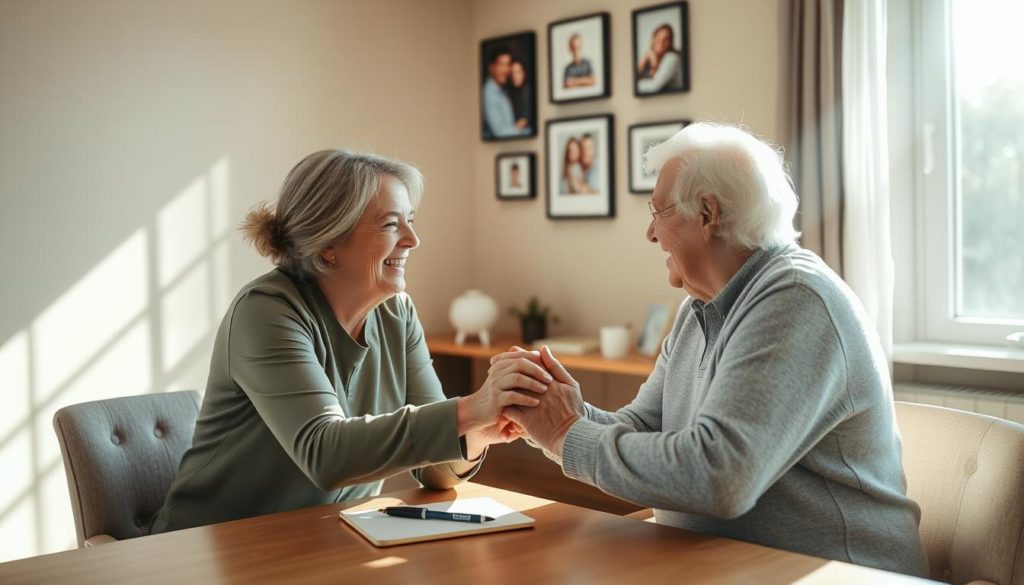 Effective communication in caregiving