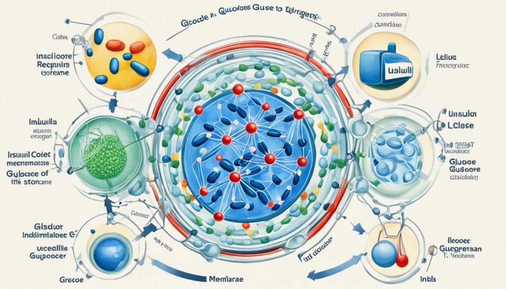 Insulin function in the body