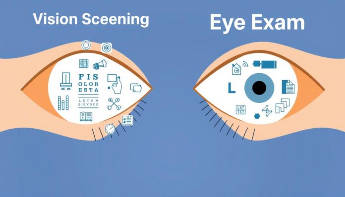 Vision Screening vs Eye Exam