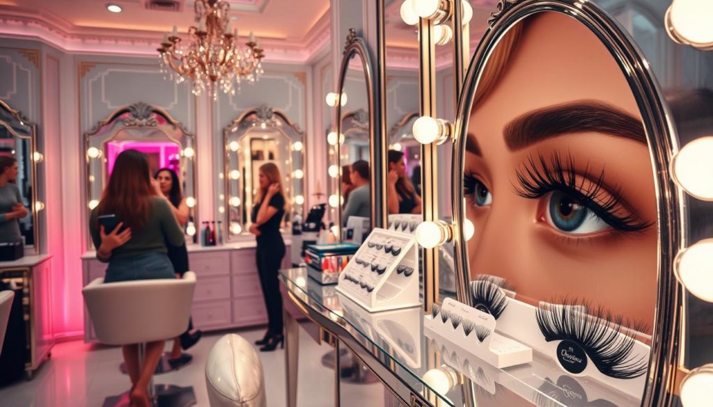 eyelash extension popularity