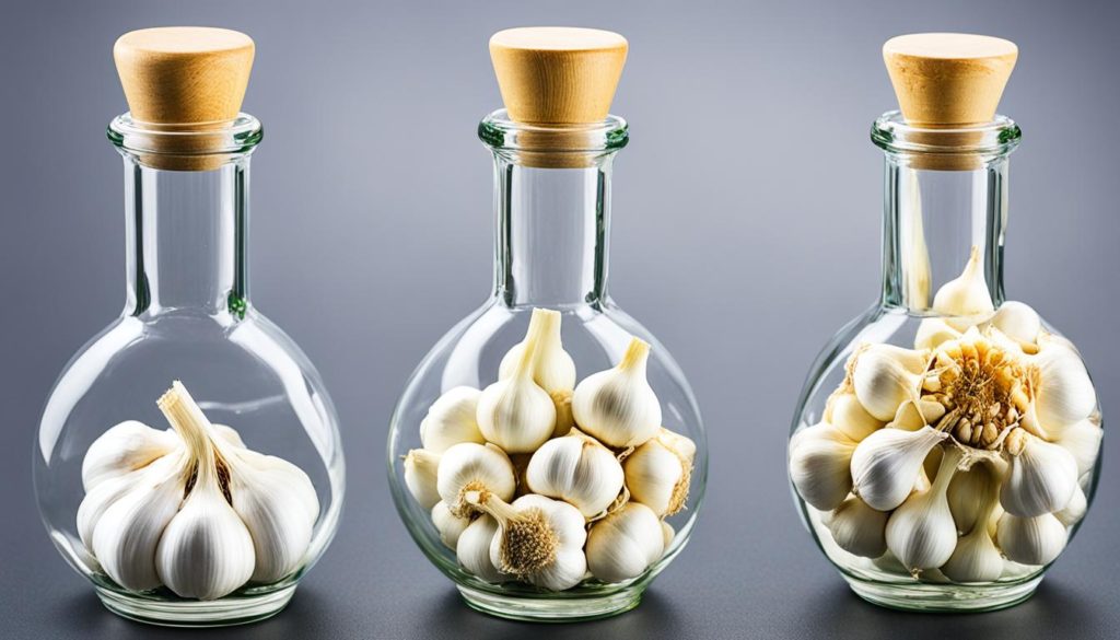 garlic extract production