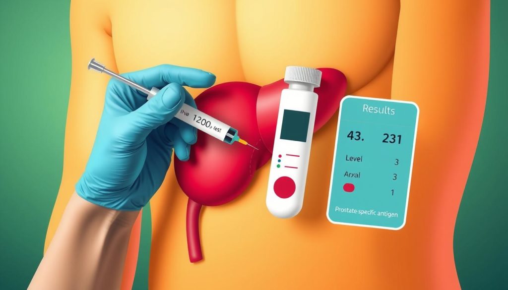 prostate specific antigen test