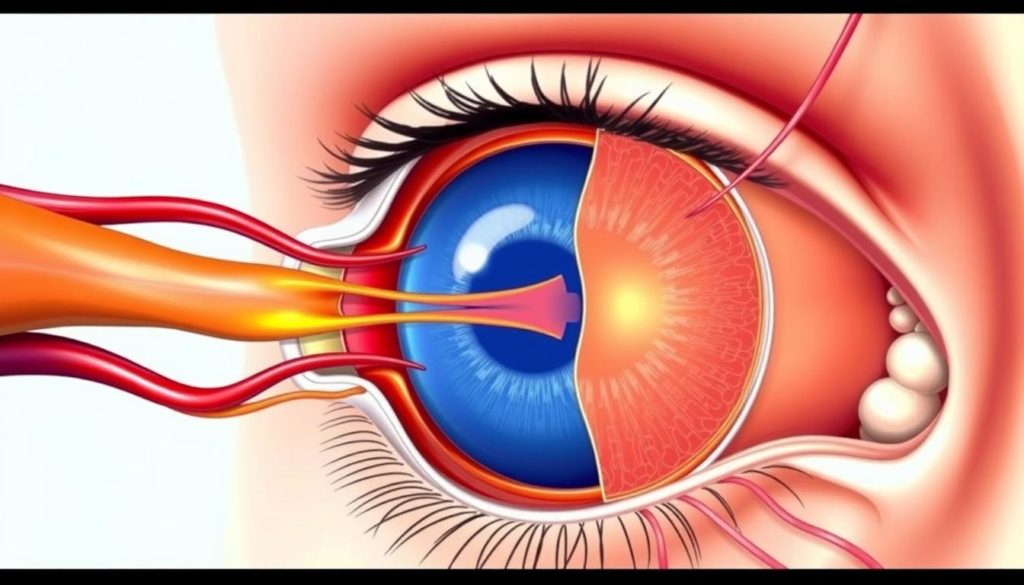 Detailed illustration of Eye Miosis