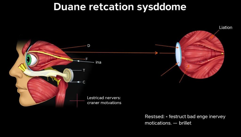 Duane retraction syndrome diagram