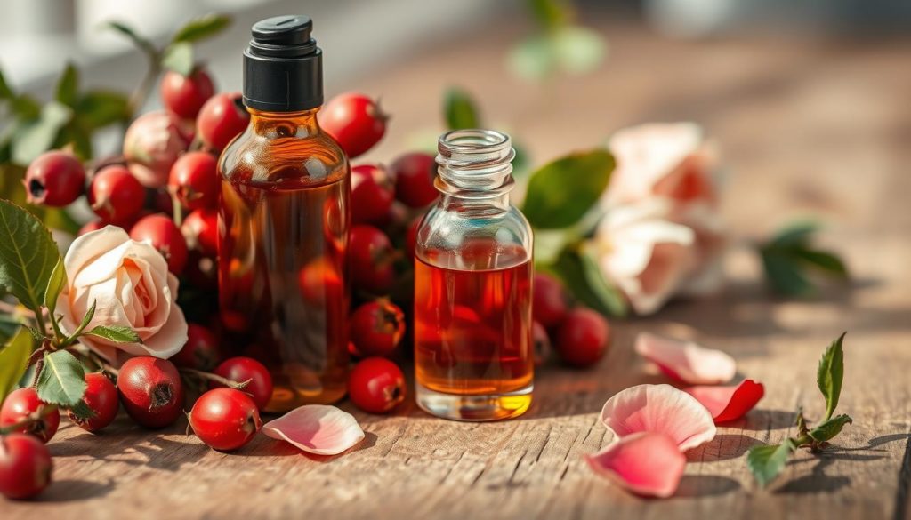 Rosehip extract skincare