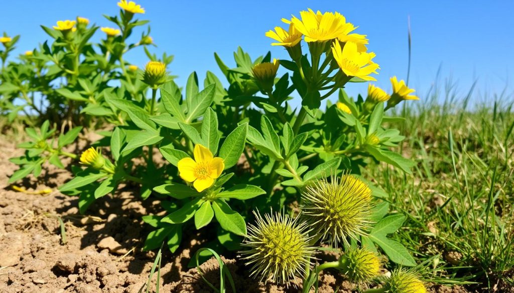 Tribulus Terrestris plant