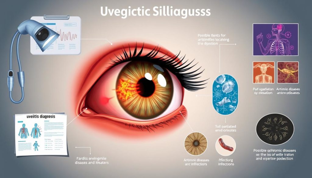 Uveitis diagnosis processes