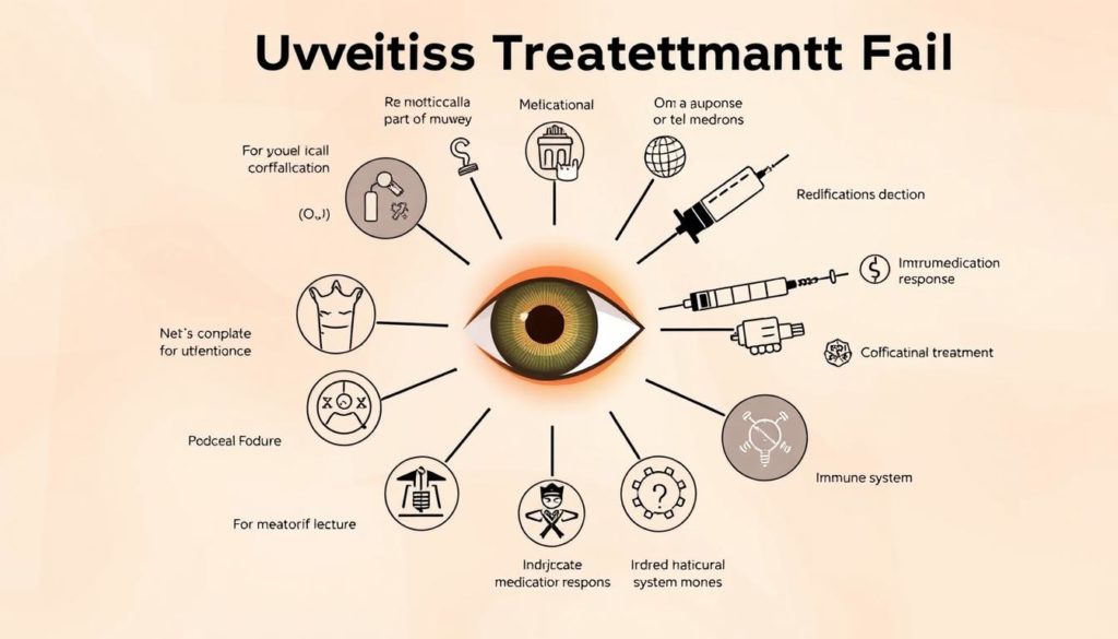 Uveitis treatment failure reasons