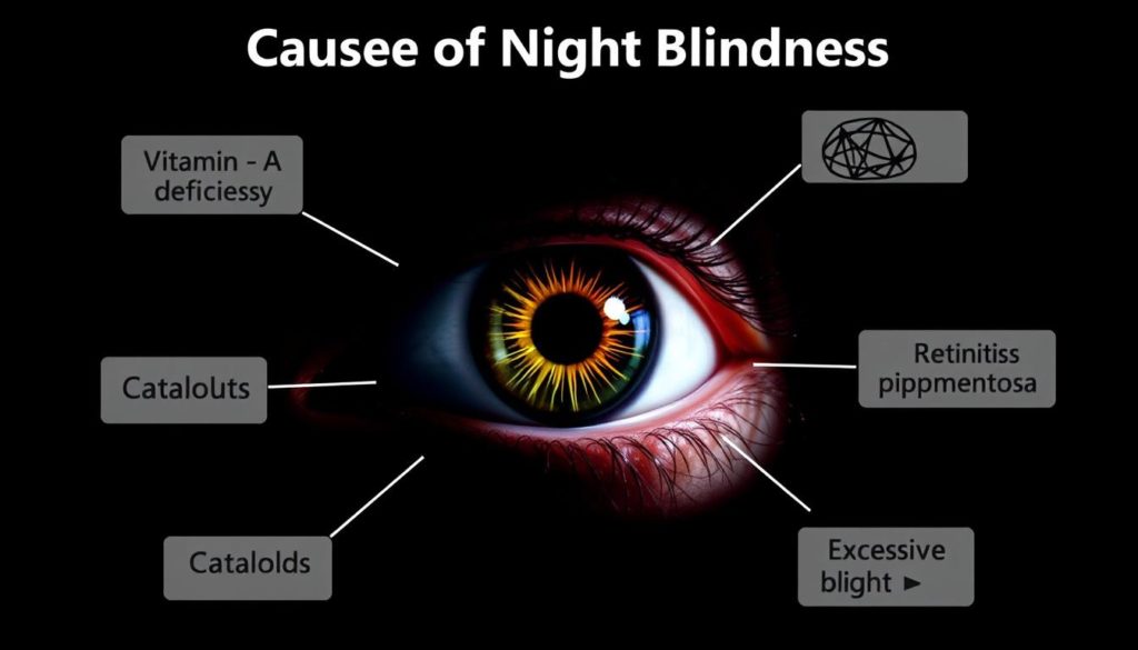 causes of night blindness