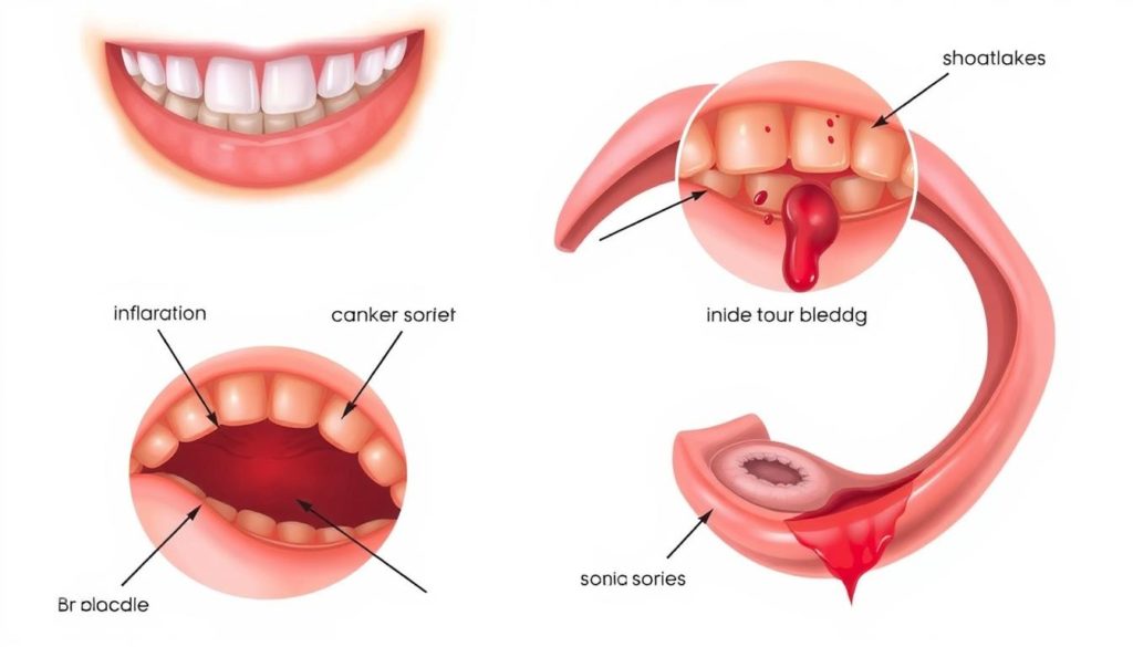 common symptoms of stomatitis image