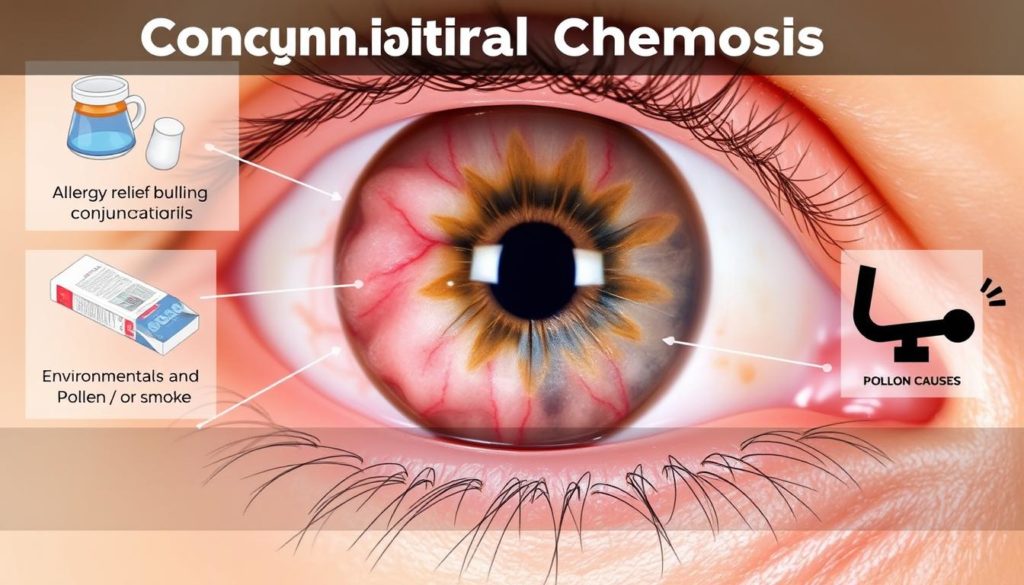 conjunctival chemosis causes