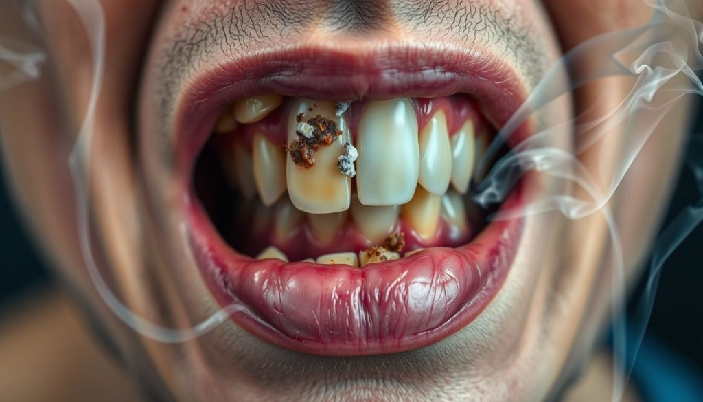 effects of smoking on oral health