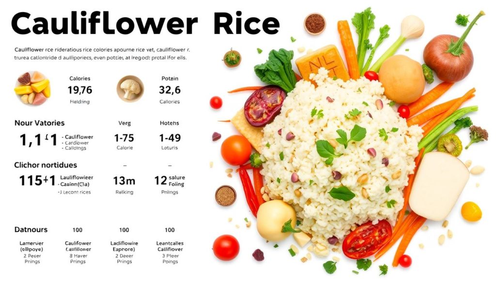 nutritional value of cauliflower rice