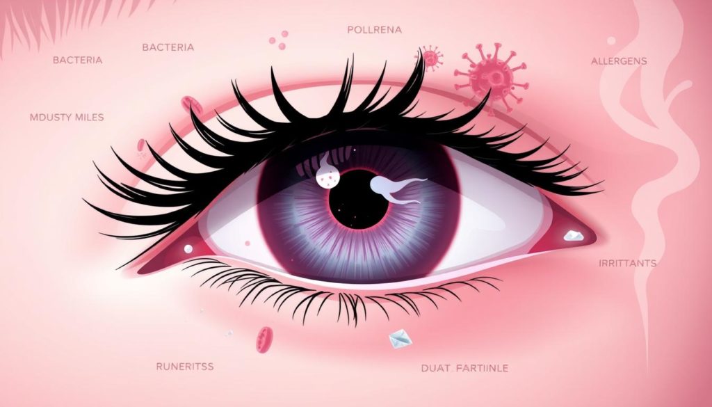 pink eye causes