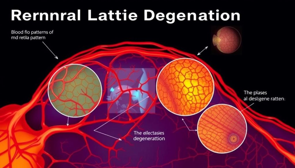 retinal lattice degeneration diagram