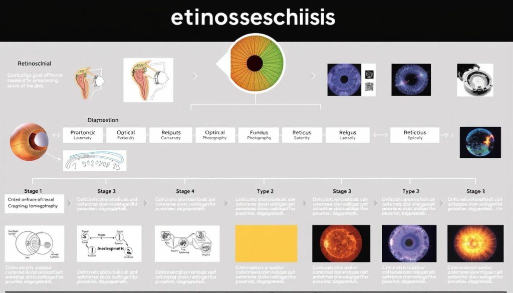 retinoschisis diagnosis process diagram