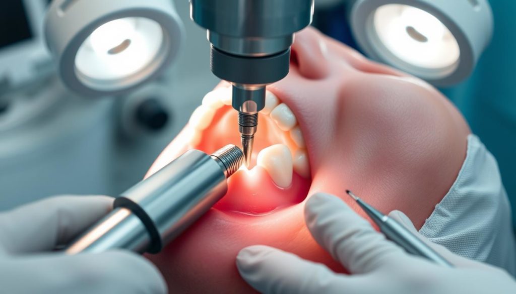 tooth implant procedure