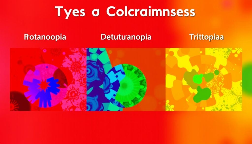 types of color blindness