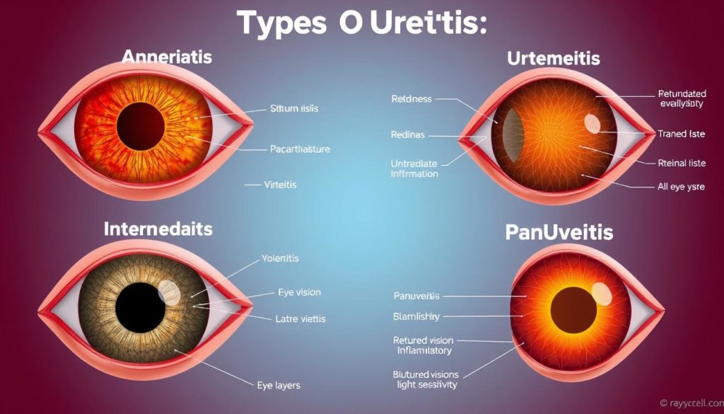 uveitis types and symptoms