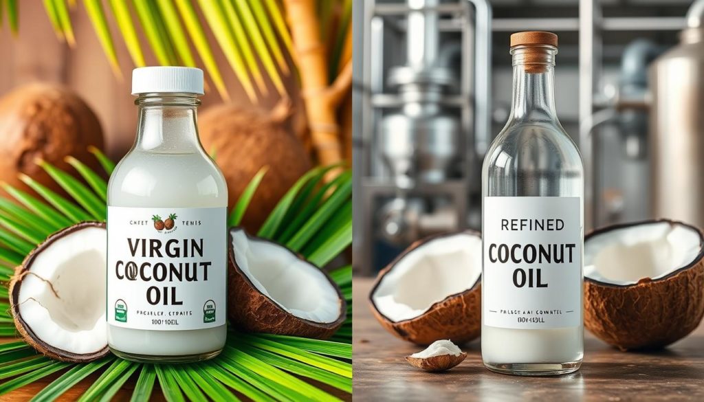 virgin coconut oil vs refined coconut oil comparison