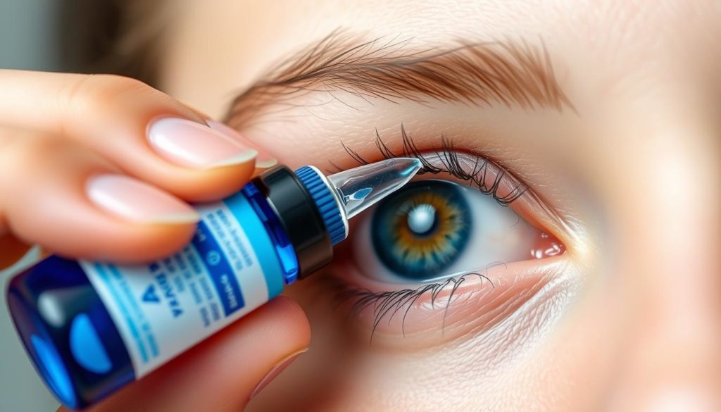 Administering ophthalmic drops correctly