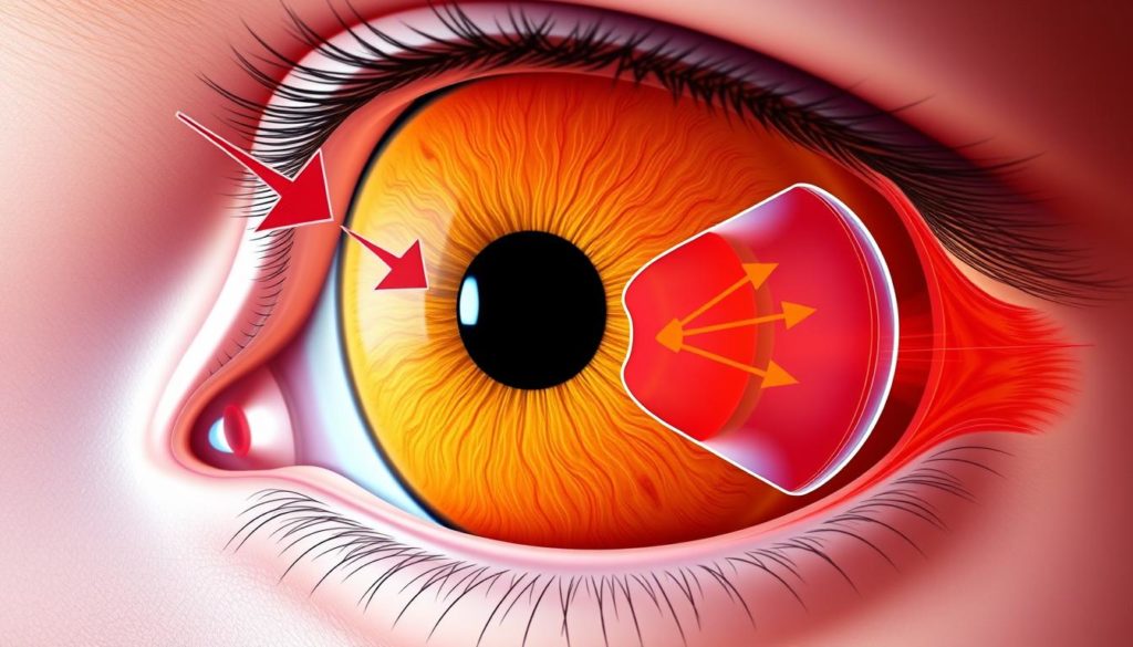 Detached Retina Visual Explanation