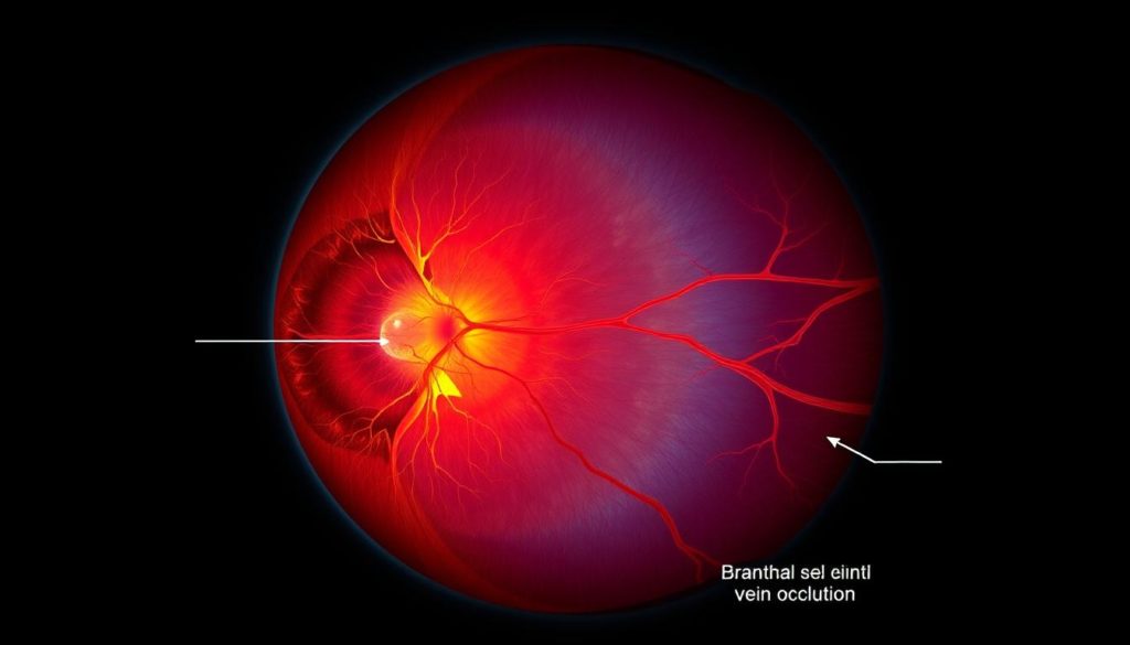 Detailed Retina Image Showing Types of RVO