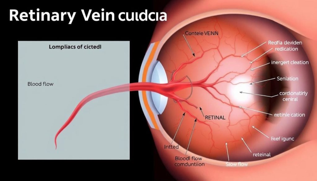 Diagram of Retinal Vein Occlusion