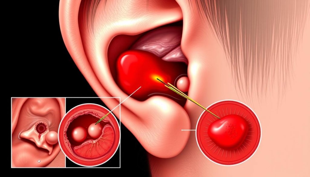 Ear Infection Illustration