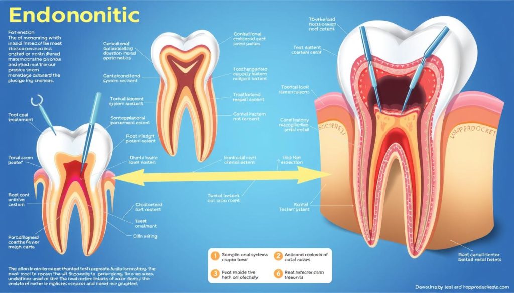 Endodontic Treatment Diagram