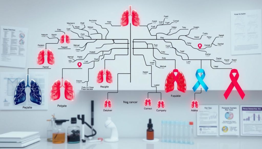 Family history lung cancer research findings