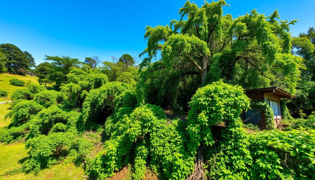 Kudzu Vine Overgrowth