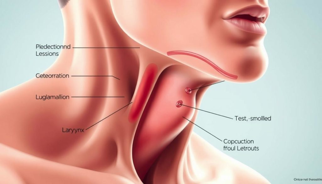 Throat cancer diagnosis symptoms