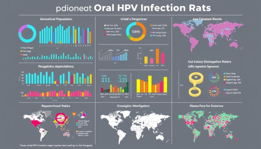 Visual data on Oral HPV Infection Rates