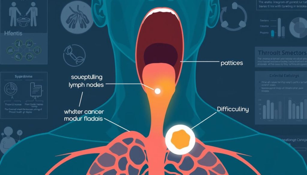 common indications of throat cancer