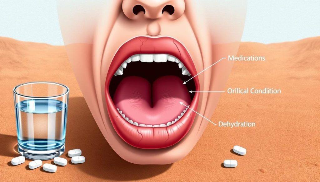 dry mouth sources and xerostomia triggers